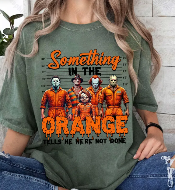 Something in the Orange Tshirt