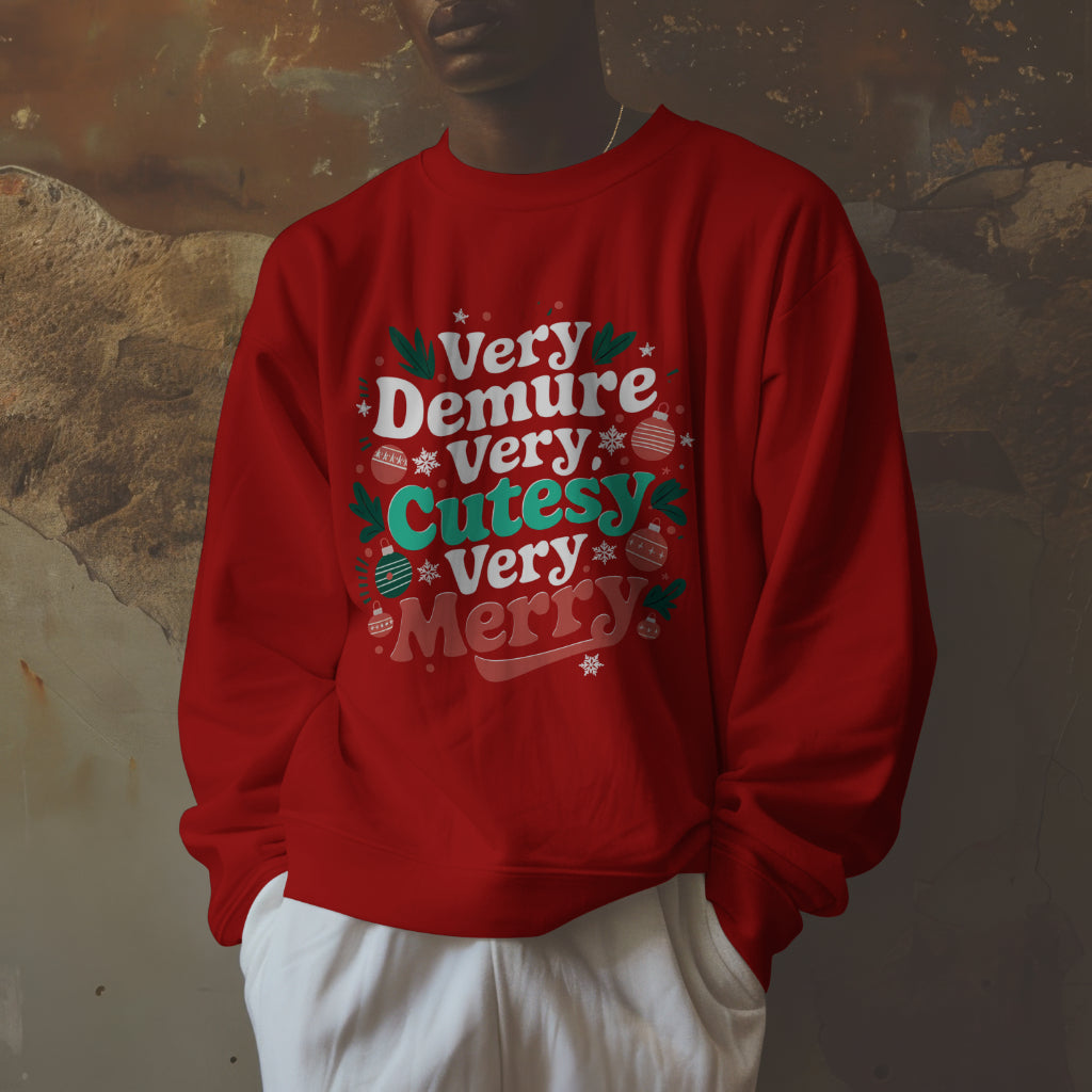 Very Demure Crewneck Sweatershirt