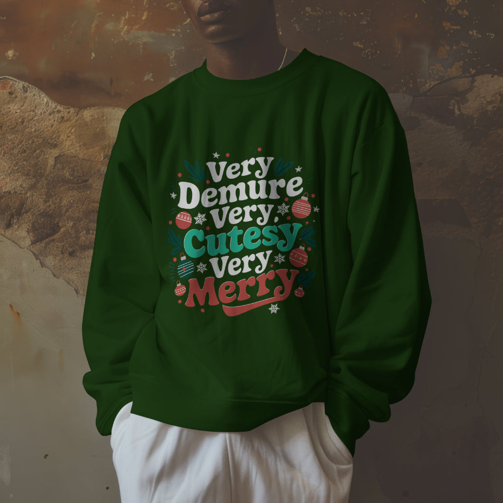 Very Demure Crewneck Sweatershirt