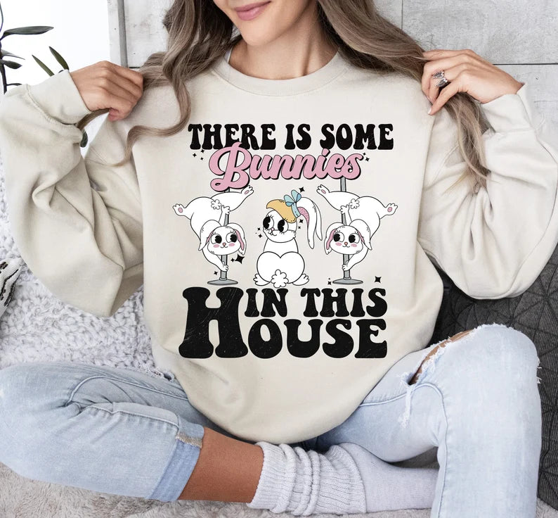 There is some bunnies in this house!