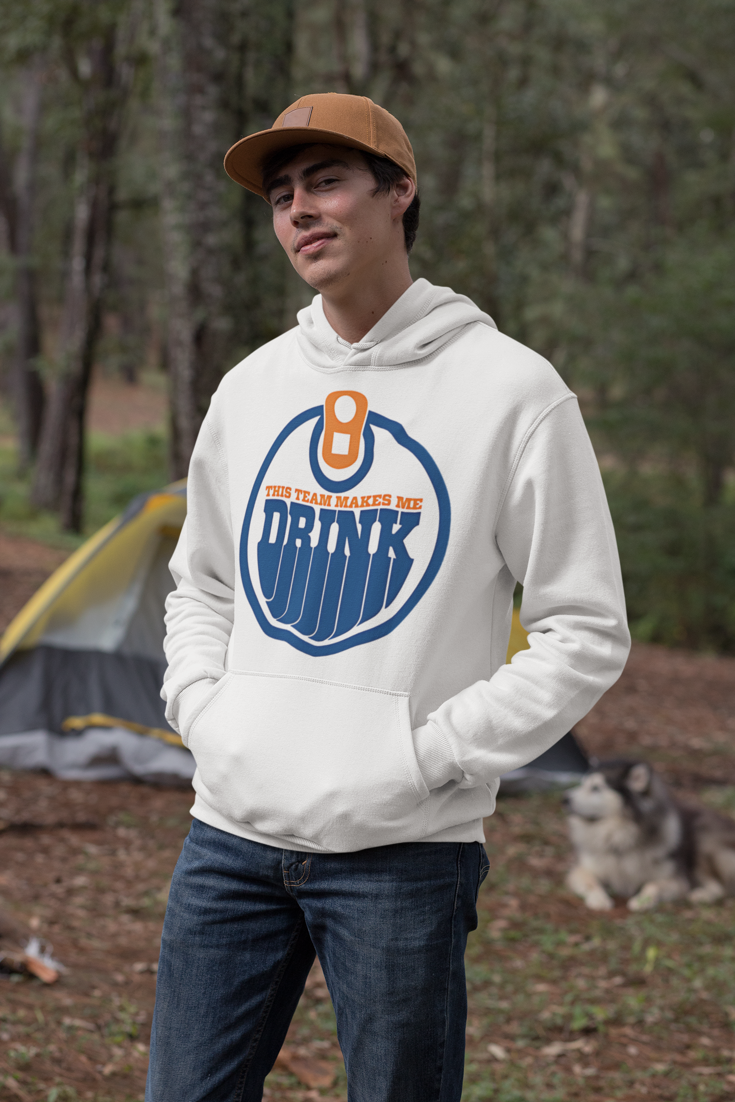 This Team Makes Me Drink Hoodie