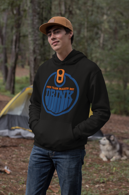 This Team Makes Me Drink Hoodie