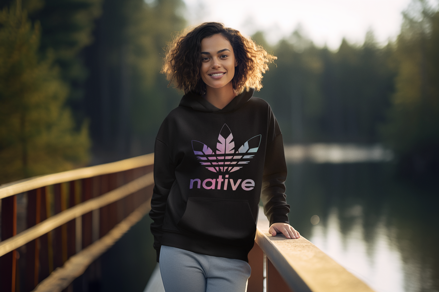 "Native" Adidas Logo